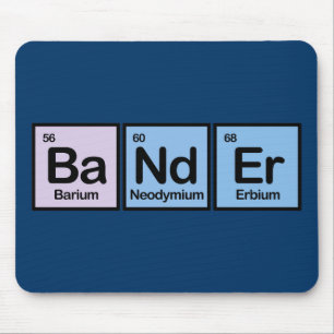 Bander Made of Elements Mouse Mat