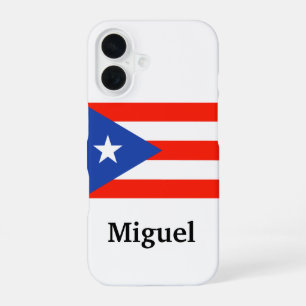 Bandera Boricua Puerto Rican Flag 4Ana iPhone 16 Case