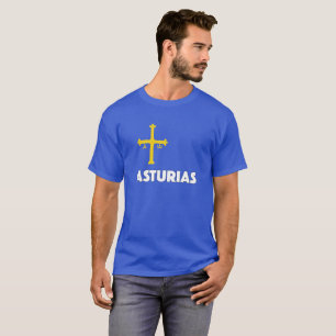 Bandera De Asturias Camiseta - Asturias Flag T-Shirt