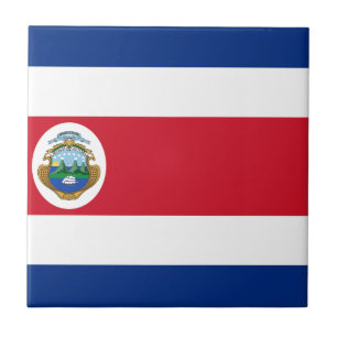 Bandera de Costa Rica - Flag of Costa Rica Tile