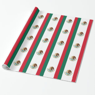 Bandera de México - Flag of Mexico - Mexican Flag Wrapping Paper
