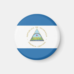 Bandera de Nicaragua Magnet