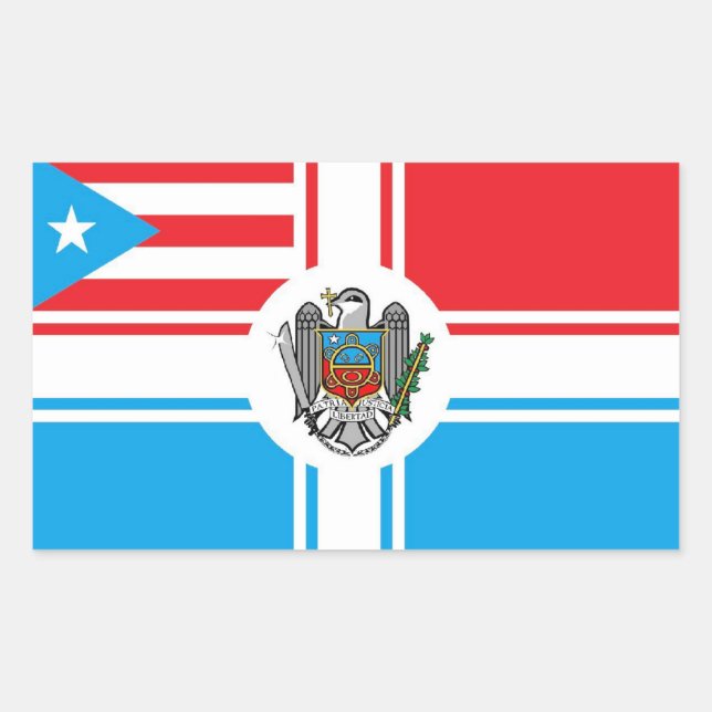 Bandera Pitirre-Puerto Rico Flag Sticker (Front)