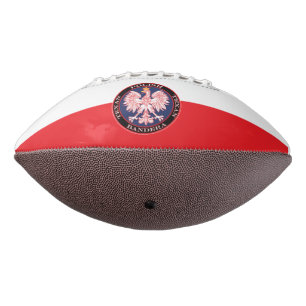 Bandera Round Polish Texan American Football