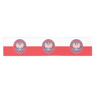 Bandera Texas Polish American Eagle Short Table Runner