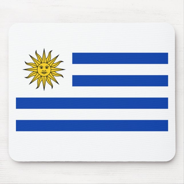 Bandera Uruguay Mouse Mat (Front)