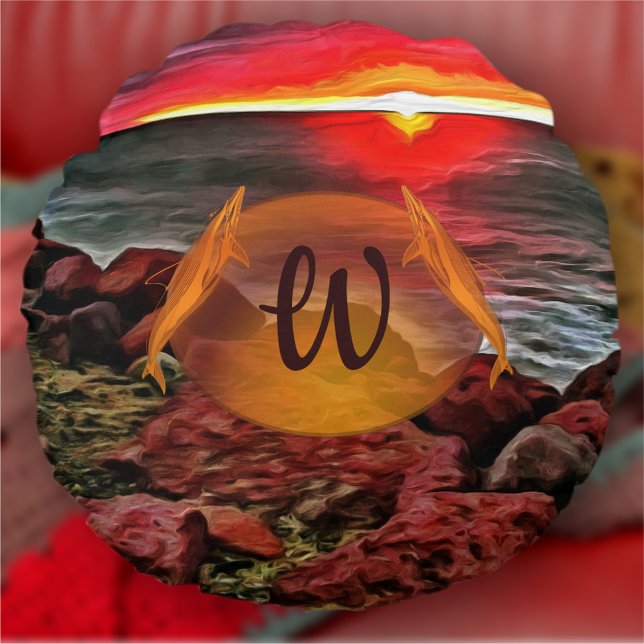 Banderas Rocky Sunset 914 Round Cushion (Creator Uploaded)