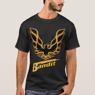 Bandit Firebird – Gold Muscle Car Design T-Shirt