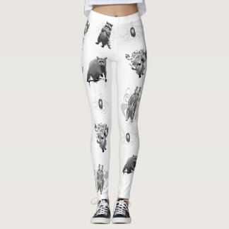 Bandit the Racoon Leggings