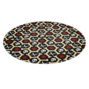 Bandit Theme Pattern Cutting Board