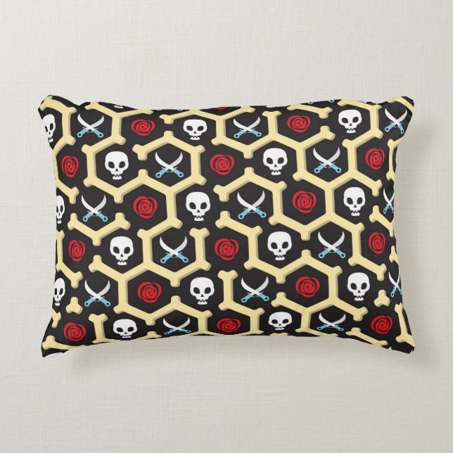 Bandit Theme Pattern Decorative Cushion (Front)