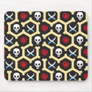 Bandit Theme Pattern Mouse Mat