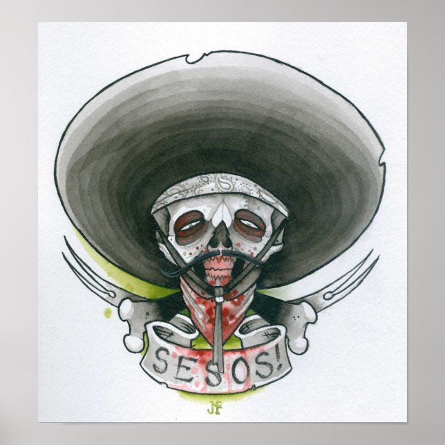 Bandito Zombie Poster (Front)