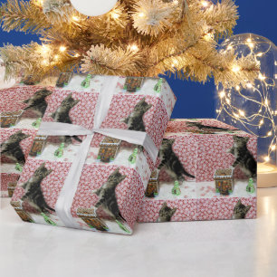 Bandit's Gingerbread House ( Cat / Kitten) Wrapping Paper