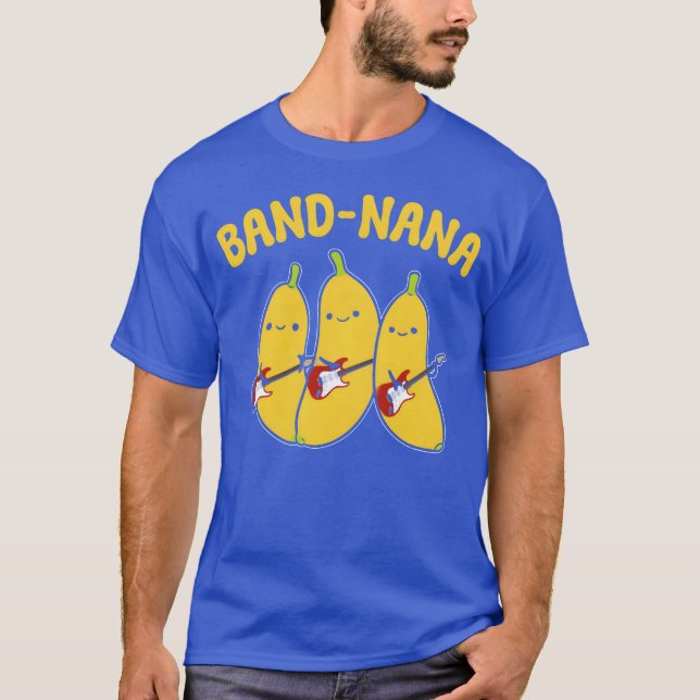Bandnana Guitarist funny T-Shirt (Front)