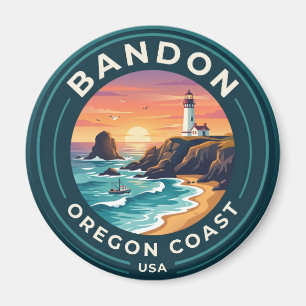 Bandon Oregon Coast USA Magnet