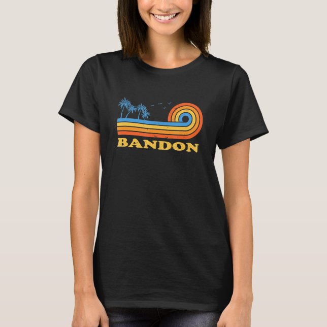 Bandon Oregon Summer Or Tropical Cranberry Capital T-Shirt (Front)
