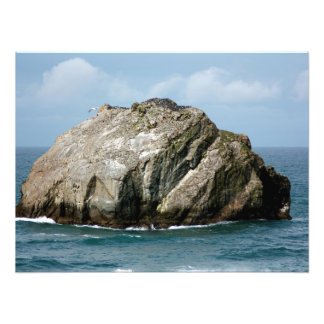 Bandon Oregon's famous Face Rock Photo Print