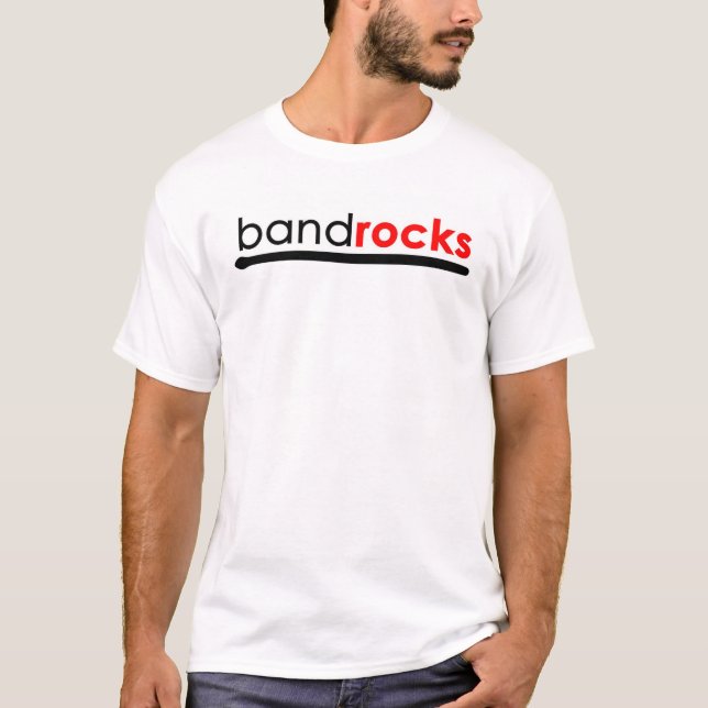 bandRocks T-Shirt (Front)