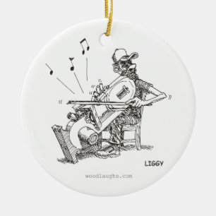 Bandsaw Musician Ornament