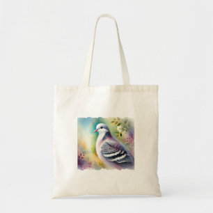 Bandtailed Pigeon 300824AREF123 - Watercolor Tote Bag