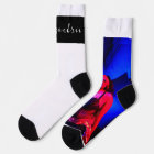 Bandzonbrii crew socks