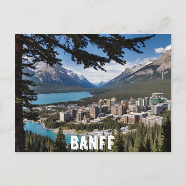 Banff (2) postcard (Front)
