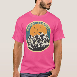 Banff Alberta Canada Nature Retro Vintage T-Shirt