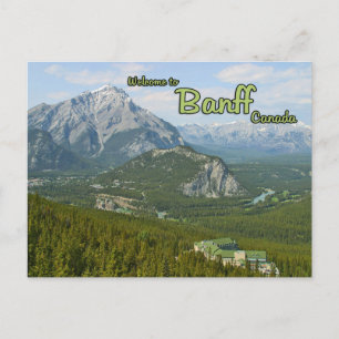 Banff Alberta Canada Postcard