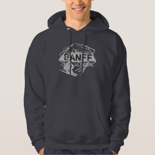 Banff Alberta Canada ski hoodie