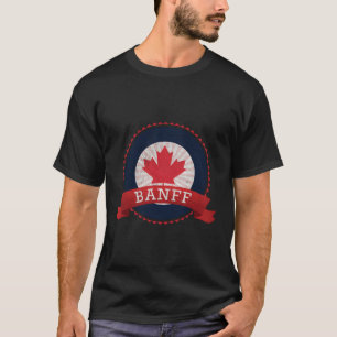 Banff Alberta Canadian Canada Mountains T-Shirt