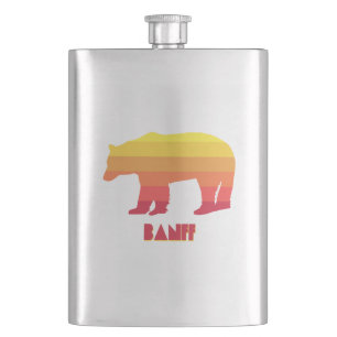 Banff Bear Hip Flask