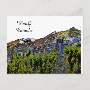 Banff, Canada, Postcard