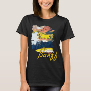 Banff Canadian Rockies Travel T-Shirt