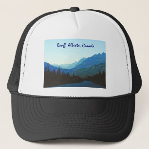 Banff Jasper Blue Trucker Hat