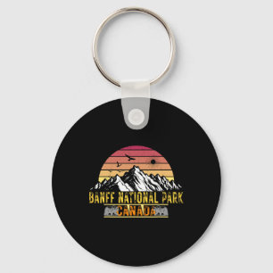 Banff National Park Alberta Canada Camping Hiking Key Ring