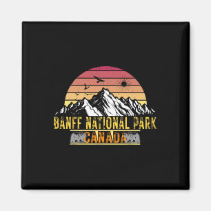 Banff National Park Alberta Canada Camping Hiking Magnet