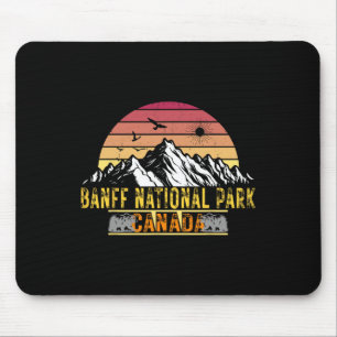 Banff National Park Alberta Canada Camping Hiking Mouse Mat