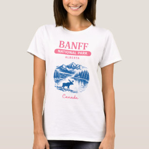 Banff National Park Alberta Canada Cute Pastel  T-Shirt