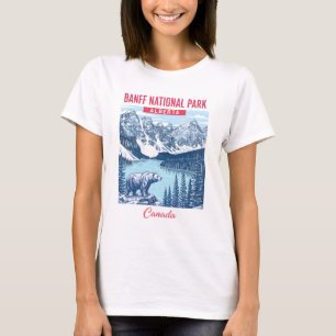 Banff National Park Alberta Canada Cute Pastel  T-Shirt