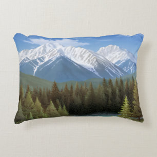 Banff National Park, Alberta, Canada. Decorative Cushion