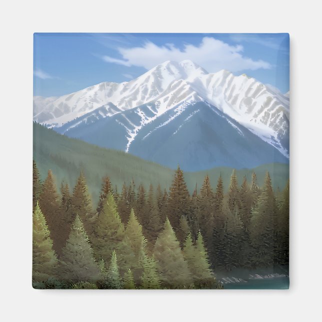 Banff National Park, Alberta, Canada. Magnet (Front)