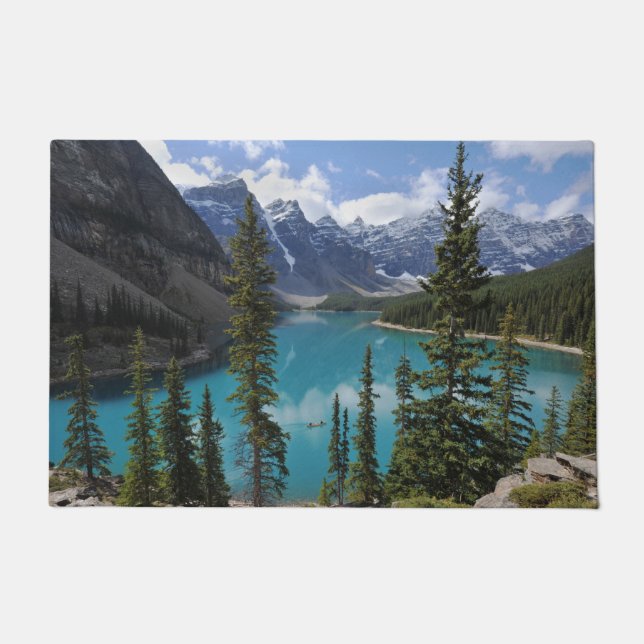 Banff National Park, Alberta Canada Mountains   Doormat (Front)
