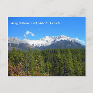 Banff National Park Alberta Canada Rockies Postcard