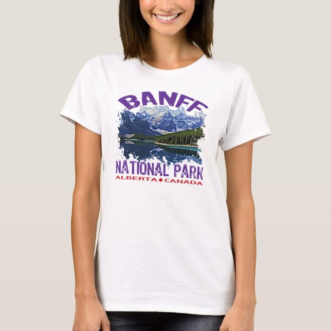 Banff National Park, Alberta Canada T-Shirt (Front)