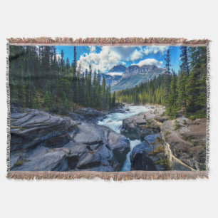 Banff National Park Alberta Canada Throw Blanket