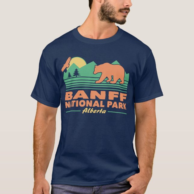 Banff National Park Bear T-Shirt (Front)