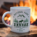 Banff National Park Beautiful Landscape Coffee Mug<br><div class="desc">Banff National Park is Canada's oldest national park, established in the Rocky Mountains in 1885. Located 180 km (80 miles) west of Calgary, in the province of Alberta, it covers 6, 641 square kilometers (2, 564 square miles)1 mountainous terrain, with numerous glaciers and ice fields, dense coniferous forests and alpine...</div>