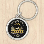 Banff National Park Beautiful Landscape Key Ring<br><div class="desc">Banff National Park is Canada's oldest national park, established in the Rocky Mountains in 1885. Located 180 km (80 miles) west of Calgary, in the province of Alberta, it covers 6, 641 square kilometers (2, 564 square miles)1 mountainous terrain, with numerous glaciers and ice fields, dense coniferous forests and alpine...</div>