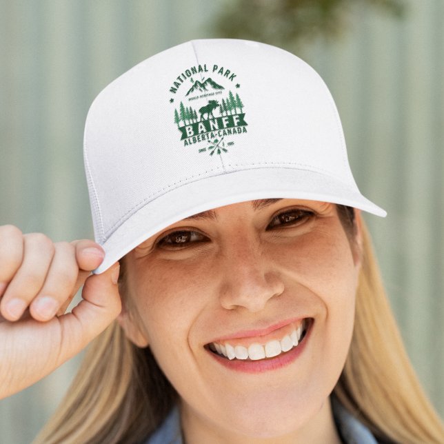 Banff National Park Beautiful Landscape Trucker Hat (Creator Uploaded)